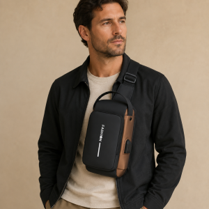 Anti Diebstahl Brusttasche