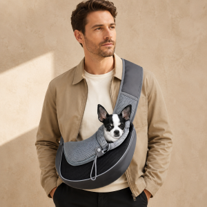 Brusttasche Hund