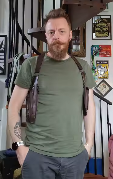 Kundenfoto Brusttasche für Arbeit und Alltag